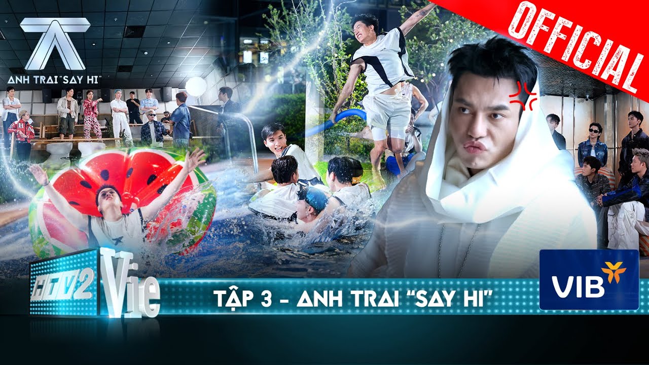 Anh Trai Say Hi – Tập 3: Đại chiến hồ bơi của quản gia Dương Lâm và 30 Anh Trai, lộ diện 8 demo mới